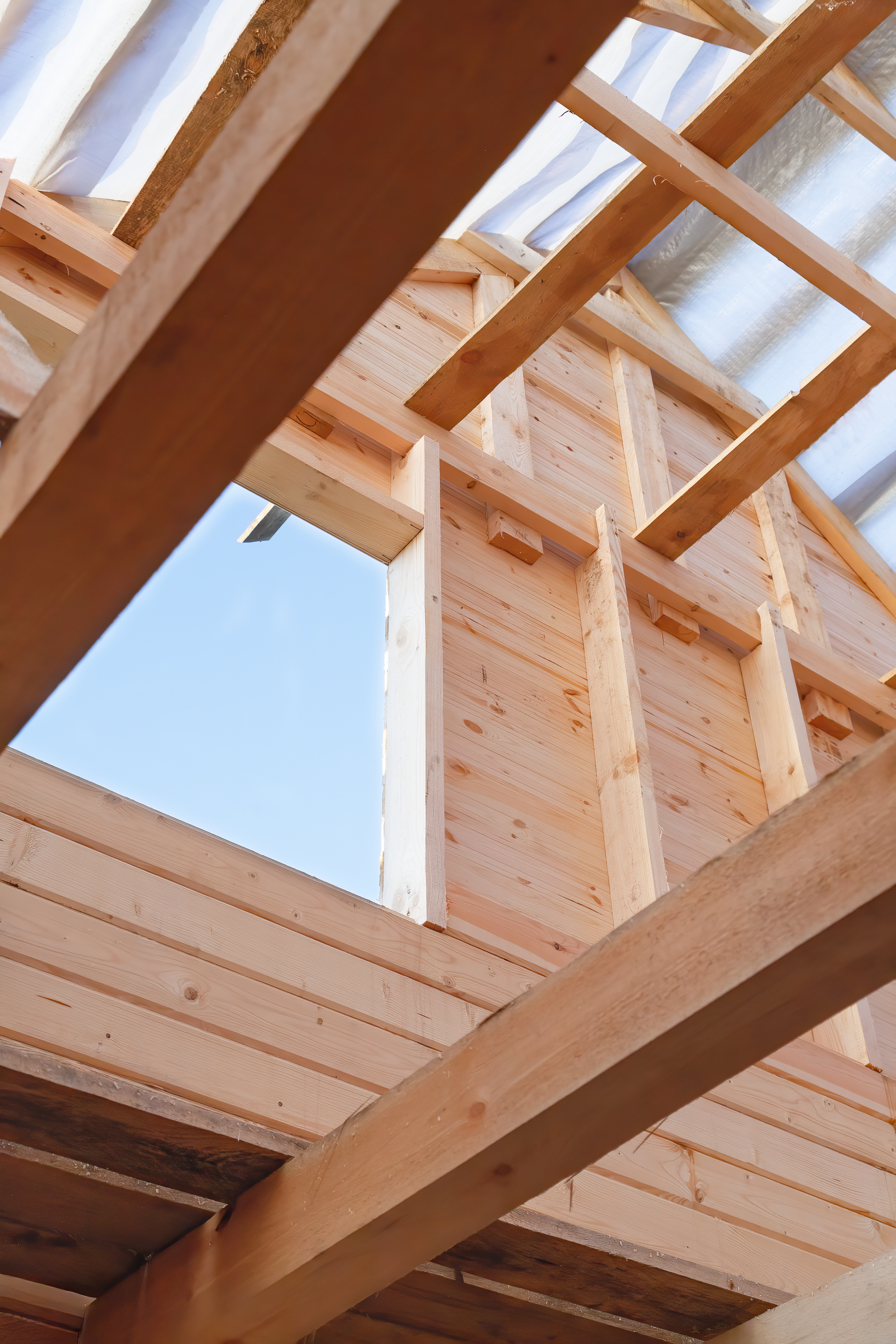 Innenausbau mit Massivholz-Details